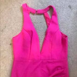 TOBI bodycon hot pink dress